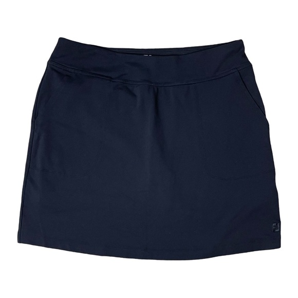 FJ FootJoy Golf Tennis Black Performance Skirt Travel Hiking Resortwear - Picture 1 of 8